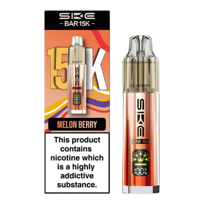 SKE Bar 15K Prefilled Pod Kit Melon Berry - Nicotine Strength#20mg (C5AA1B)