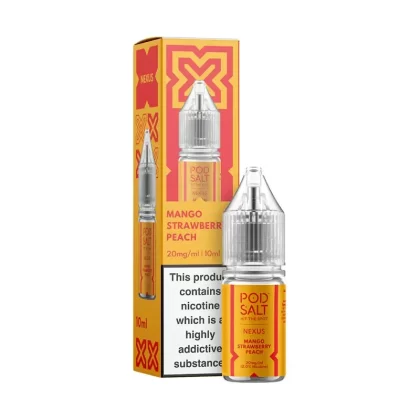 Pod Salt Nexus Mango Strawberry Peach Nic Salt - Vape Product, Vape Product