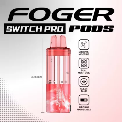 Raspberry Watermelon – Foger Switch Pro Pod 30K Puffs