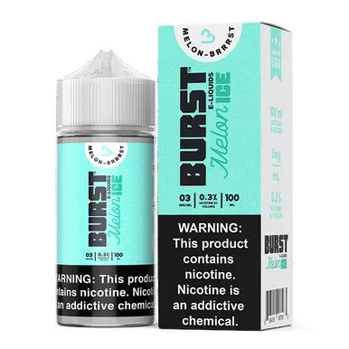 Melon Ice by Burst Series 100ml - Nicotine Level#0mg>3mg>6mg