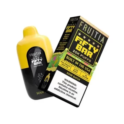 Fruitia x Fifty Bar Disposable (20000 Puffs) – Buy 1 Get 1 Free