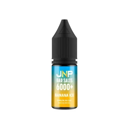 JNP 6000+ Bar Salts Banana Ice E Liquid - Nicotine Strength#20mg>10mg (ED962E)