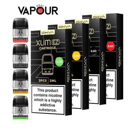 OXVA Xlim EZ Replacement Pods - 0.4ohm, 0.6ohm
