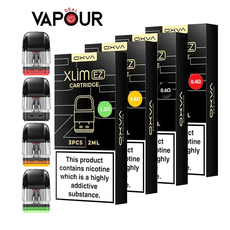 OXVA Xlim EZ Replacement Pods - 0.4ohm, 0.6ohm
