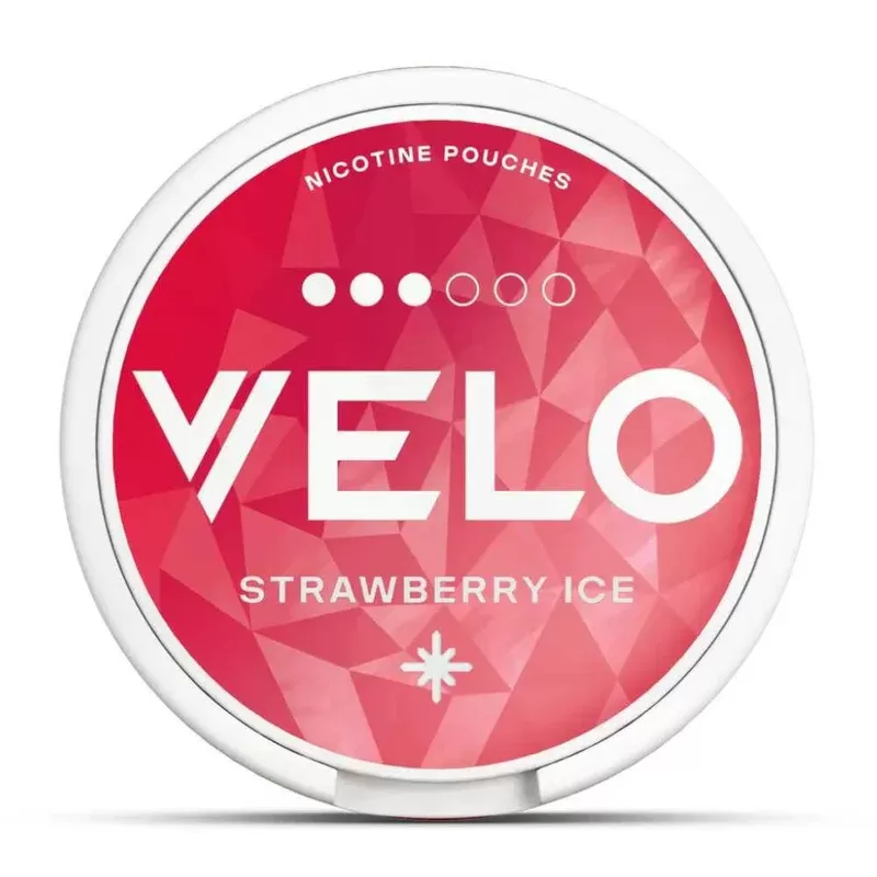 Velo Strawberry Ice Mini Nicotine Pouches