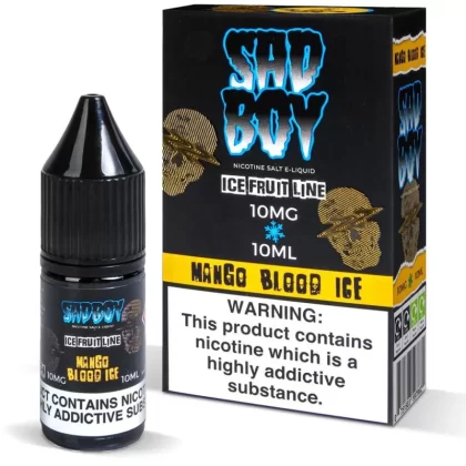 Sadboy Mango Blood Ice Nic Salt Vape Juice - 10 Pack