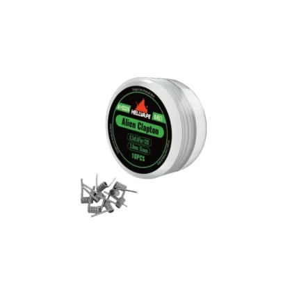 Hellvape A1+SS316 Single Core Alien Clapton Prebuilt Wire 0.3*0.8Flat+32Ga