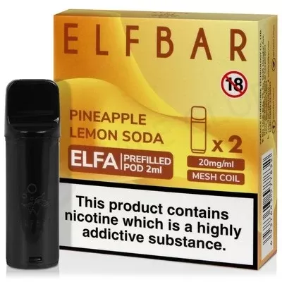 Pineapple Lemon Soda Elf Bar Elfa Prefilled Pod - Ecigpremium