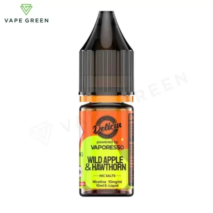 Wild Apple And Hawthorn Nic Salt E-Liquid by Deliciu V2