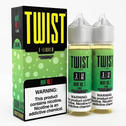 Twist E-Liquid – Mint No. 1 2x60ml - Vape Product, Vape Product (A9AD50)