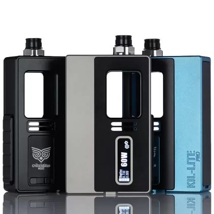 Ambition Mods x KILIC KIL-LITE Pro 60W Boro Mod - Gunmetal Black DNA60C Chip