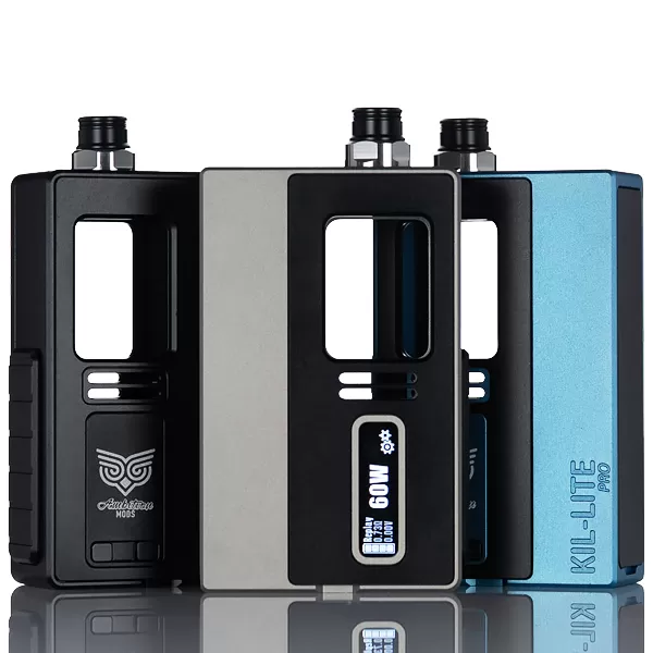 Ambition Mods x KILIC KIL-LITE Pro 60W Boro Mod - Gunmetal Black DNA60C Chip