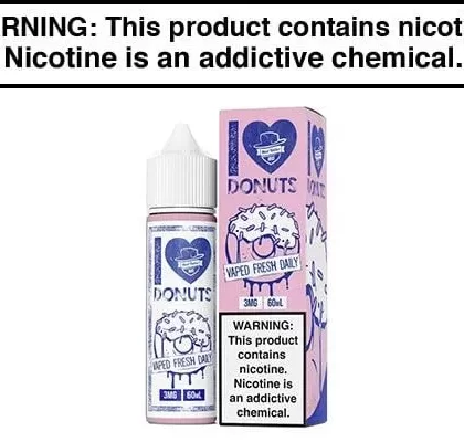 I LOVE DONUTS BY MAD HATTER 60ML - Vapejuice