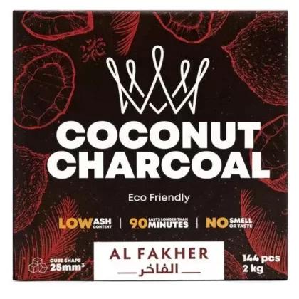 Al Fakher Coconut Coals – 144pcs
