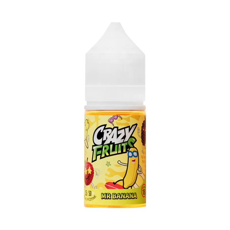 Tokyo Crazy Fruits Mr. Banana Saltnic 30ml - 50 mg - 30 ml - Image 2