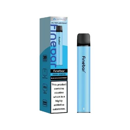 Hayati Finebar 1000 Puffs Prefilled Pod Kit Blue Sour Raspberry