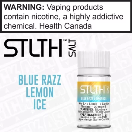 Blue Razz Lemon Ice by STLTH Salt - Ecigpremium