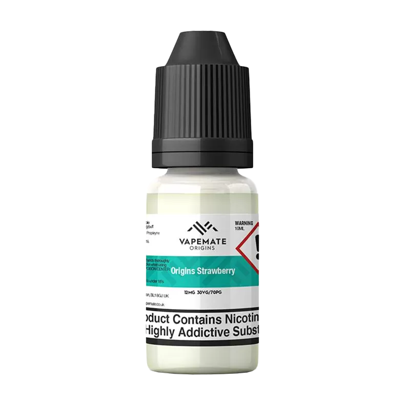 Vapemate Origins Strawberry 10ml - 6mg - Vape Product (5CC420)