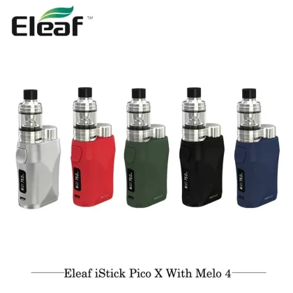Eleaf iStick Pico X Box Mods Kits Without Battery Cell And With MELO 4