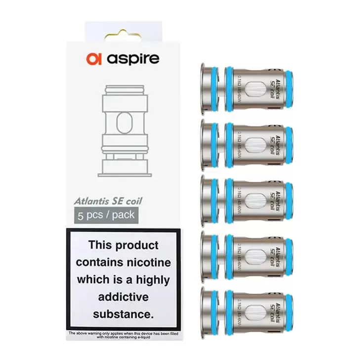Aspire Atlantis SE Replacement Coils (5-Pack) - Image 2