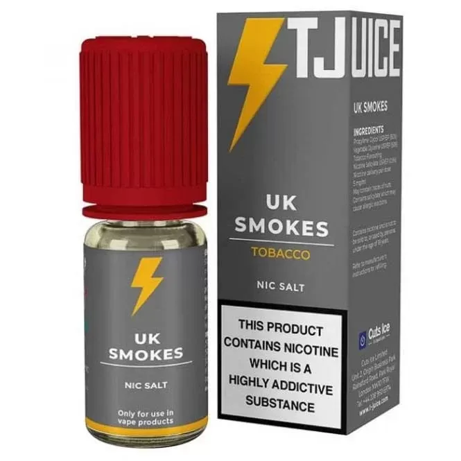 T Juice UK Smokes Nic Salt E Liquid (10ml)