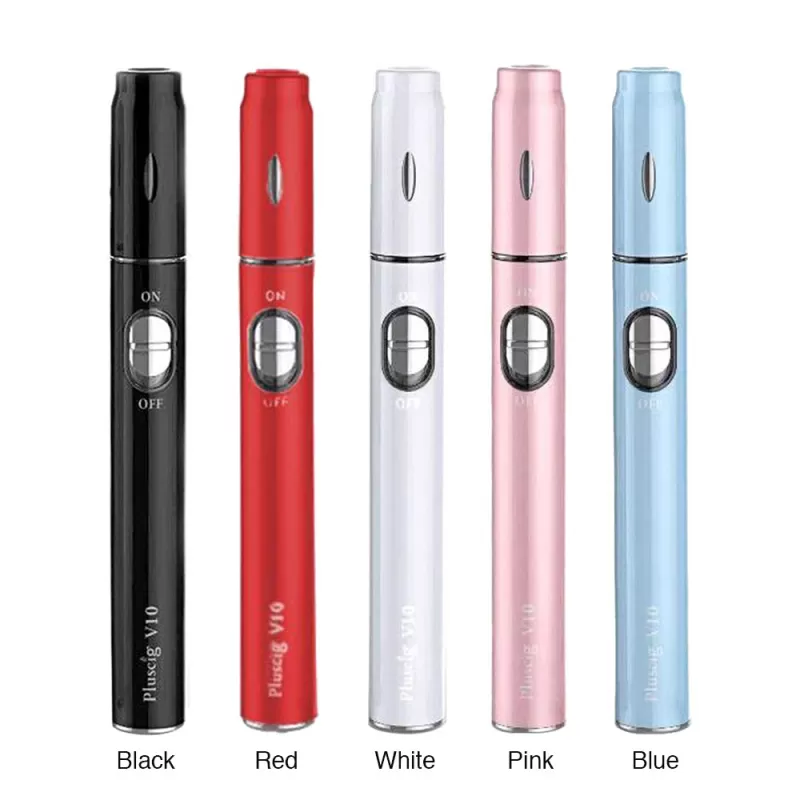 Pluscig V10 Heating 900mAh Heat Not Burn Vape Pen Kit - White - Image 2