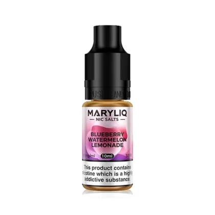 Lost Mary MaryLiq Blueberry Watermelon Lemonade E Liquid 10ml - Nicotine Strength#20mg>10mg (AC9E10) (AC9E10)