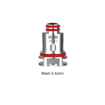 SMOK RPM Mesh 0.4ohm Replacement Coils – Singles or Packs of 5 - Vapourdays Co