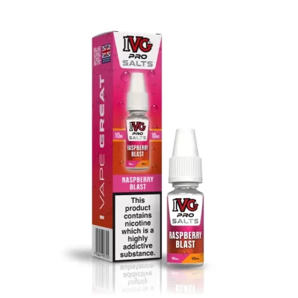 IVG Pro Raspberry Blast Nic Salt - 20mg