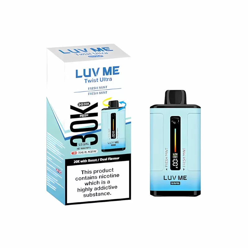 Luv me 30000 Puffs Prefilled Pod Kit - Mr Blue / Blue Razz Lemonade - Image 3