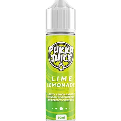 Pukka Juice Lime Lemonade E Liquid 60ml - 3mg