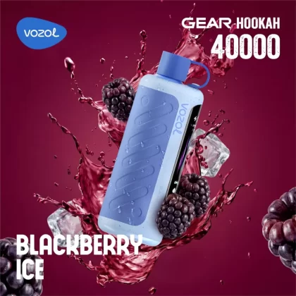 Vozol Gear Hookah 40K Rechargeable Disposable Vape - 40,000 Puffs - Grape Mint / 5 mg