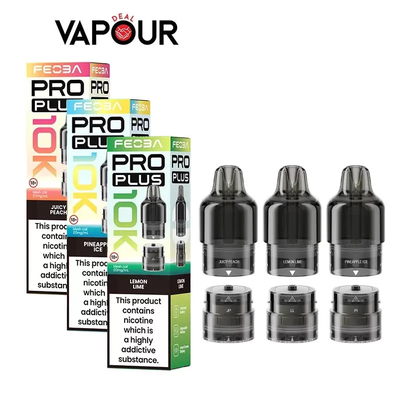 Feoba Pro Plus 10K Pods - Blueberry Sour Raspberry - Vapourdeal Co