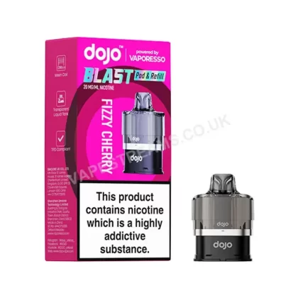 Vaporesso Dojo Blast 6000 Fizzy Cherry Prefilled Pods - Vapestreams Co