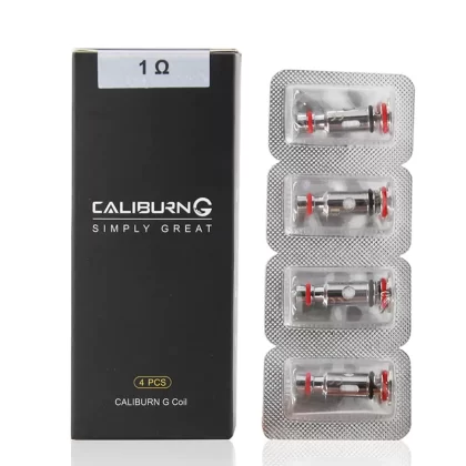 Uwell Caliburn G Coils (4-Pack) - 0.8Ω UN2 Meshed-H Coil, 1.0Ω MTL Coil