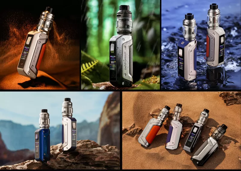 Geekvape Aegis Solo 3 100W Kit (Built-In Battery) - Black - Image 2
