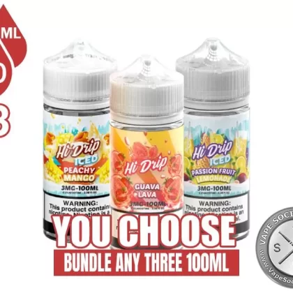 Hi Drip Bundle 3x100ml (300ml)
