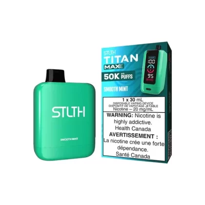 STLTH Titan Max Disposable Vape – 50k Puffs – Smooth Mint