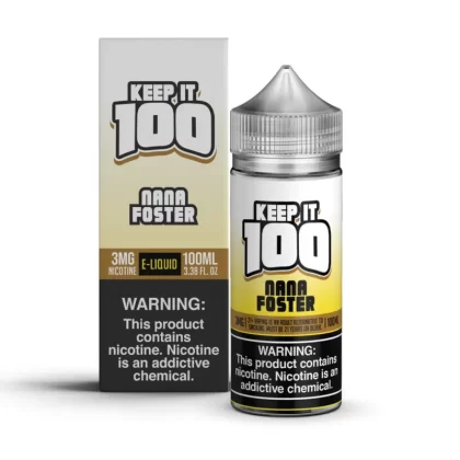 Nana Foster 100ml E-Juice | Keep it 100
