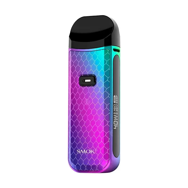 SMOK Nord 2 Pod Kit - Colour#7 Colour - Cobra>Black Cobra (Discontinued)>White Cobra (Discontinued)