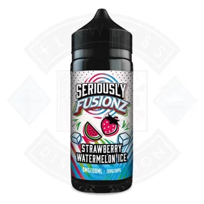 Doozy Vape Seriously Fusionz Strawberry Watermelon Ice 0mg 100ml Shortfill