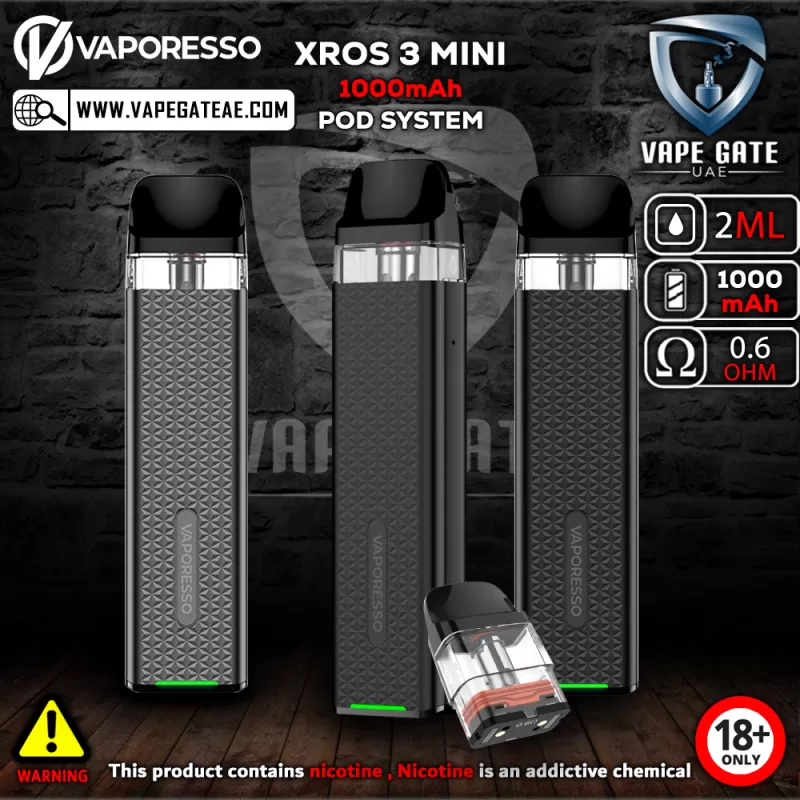 VAPORESSO XROS 3 MINI 1000mAh POD SYSTEM - Navy Blue