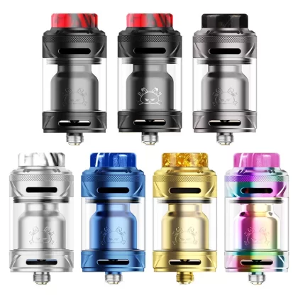Hellvape Fat Rabbit Solo 2 RTA Atomizer 5ml - Matte Full Black