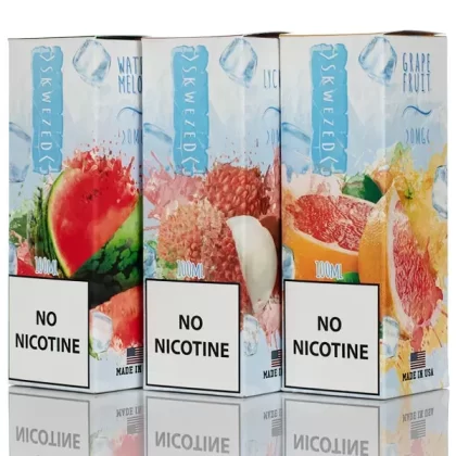 Skwezed Ice - No Nicotine Vape Juice Ice - 100ml - Pineapple (Maui Gold)