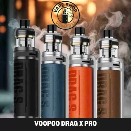 Voopoo Drag X Pro 80W Pod System In Dubai - Basalt Gray, California Orange (9A6A55)