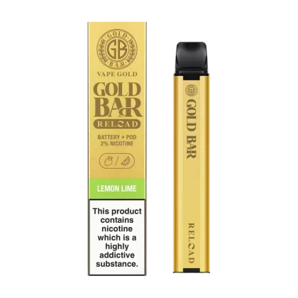 Lemon Lime Gold Bar Reload Prefilled Pod Kit - 20mg - Vape Product (DADDEA)