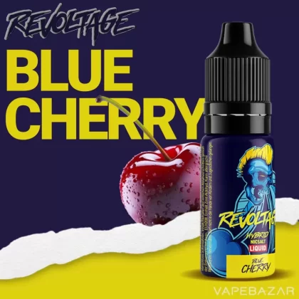 Revoltage Hybrid Nicsalt Liquid – Blue Cherry - Vapebazar