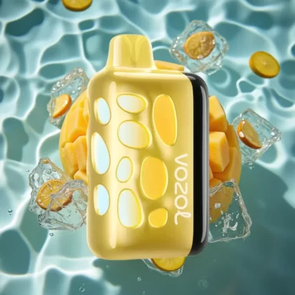 VOZOL RAVE 40000 Disposable Vape Mango Ice – 270° Glow, Beat-Synced Party Mode, 1000mAh - Bangvapeaustralia