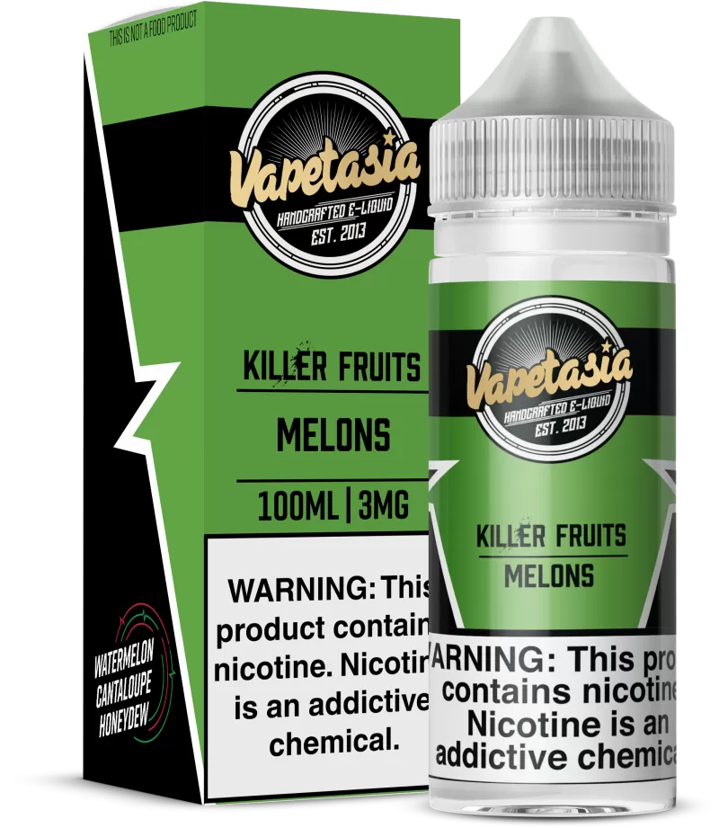 Vapetasia - Killer Fruits Melons - 100ML E-Liquid - 6MG