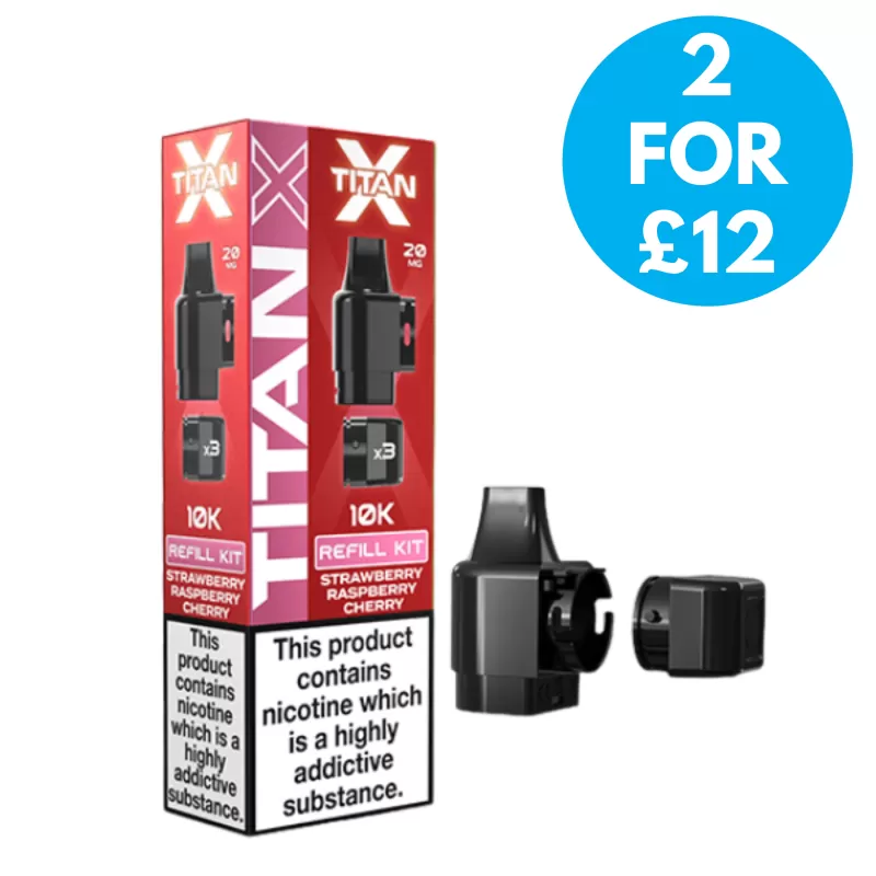 Titan X Prefilled Replacement Pods - Vape Co